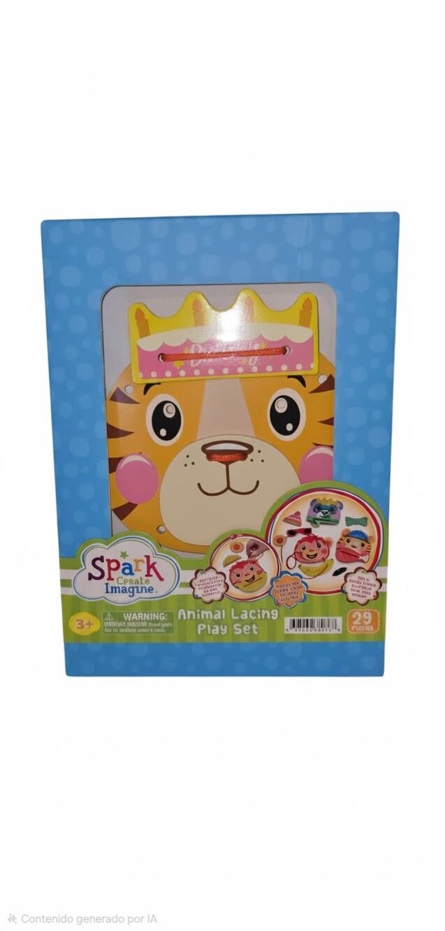 Spark Create Imagine Animal Lacing Play Set (29 Pieces)